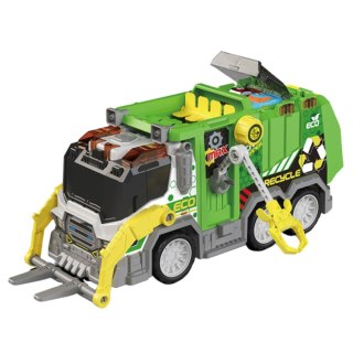 Ciężarówka Śmieciarka Miejska Pojazd Komunalny Światła Dźwięki LEAN TOYS