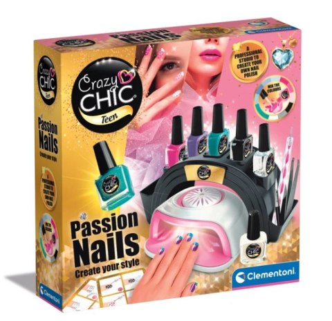 Crazy Chic Salon Stylizacji Paznokci Salon Manicure Clementoni 50852 Clementoni
