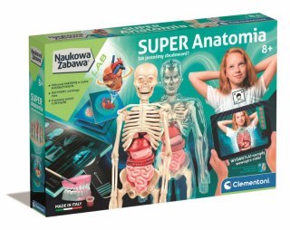 Naukowa Zabawa Super Anatomia Język Polski Clementoni 50919 Clementoni