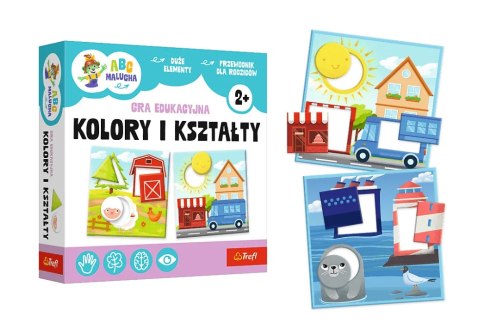 Gra edukacyjna Kolory i Kształty ABC Malucha Rodzina Treflików Trefl 02904 Trefl Gry