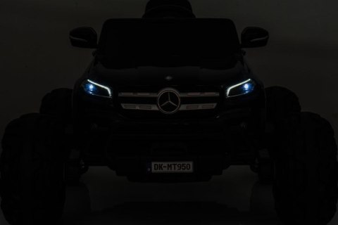 Auto Na Akumulator Mercedes DK-MT950 4x4 Czarny Lakierowany LEAN CARS