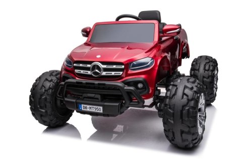 Auto Na Akumulator Mercedes DK-MT950 4x4 Czerwony Lakierowany LEAN CARS