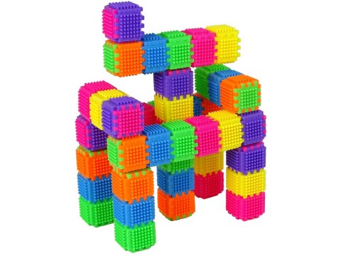 Klocki Wafle Kolorowe Torba 182 Sztuki LEAN Toys