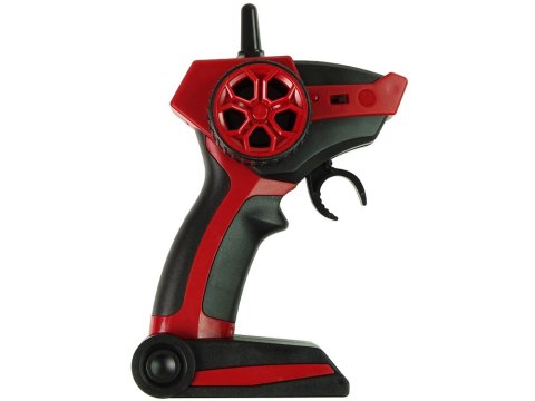 Zdalnie Sterowana Straż Pożarna Pilot 2,4G Światła Dźwięki Dźwig Czerwony LEAN Toys