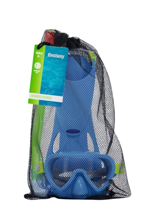 Zestaw Do Nurkowania Niebieski Maska, Płetwy, Rurka Bestway 25039 Bestway